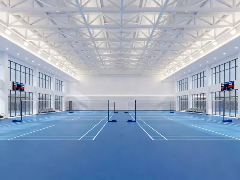 Hanga maitai o roto o te whare Badminton Hall