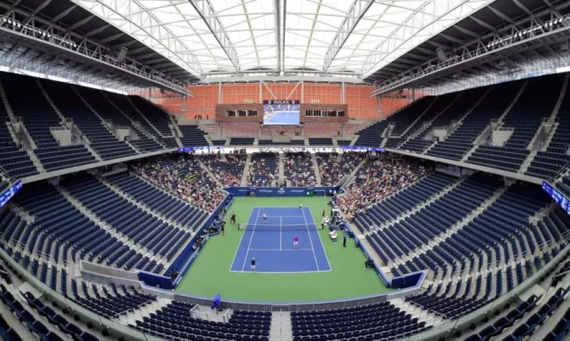 Hanganga maitai o roto o te whare tapere Tennis Stadium