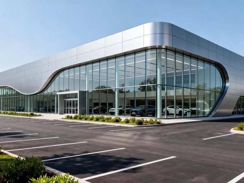 Prefacricated Groul Car Hall